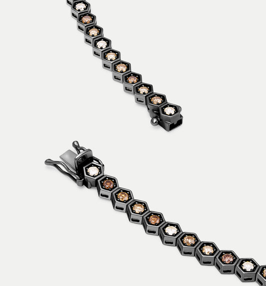 Fortis Large Hexagon Necklace