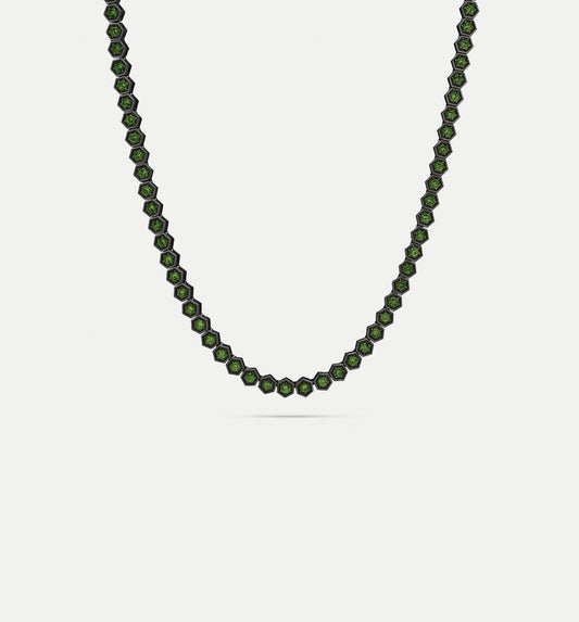 Fortis Large Hexagon Necklace