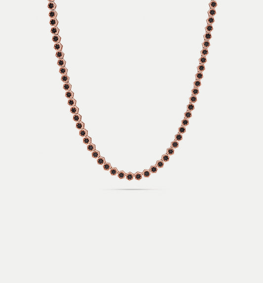 Fortis Large Hexagon Necklace