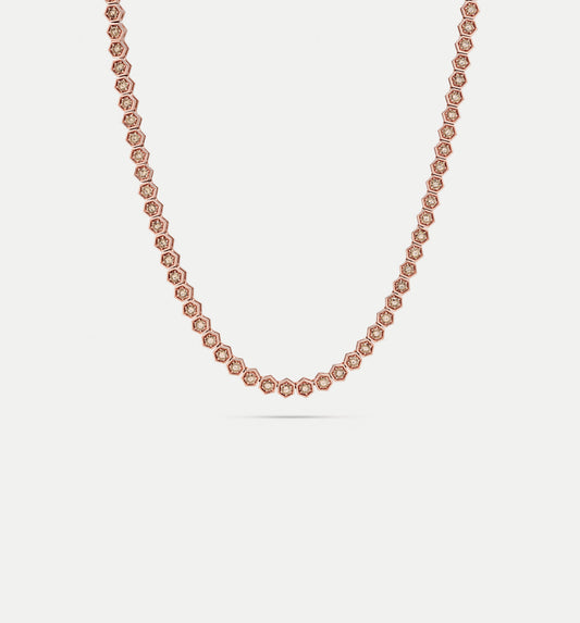 Fortis Large Hexagon Necklace