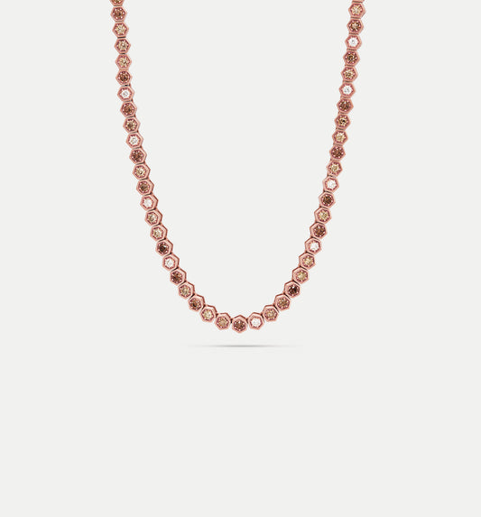 Fortis Large Hexagon Necklace