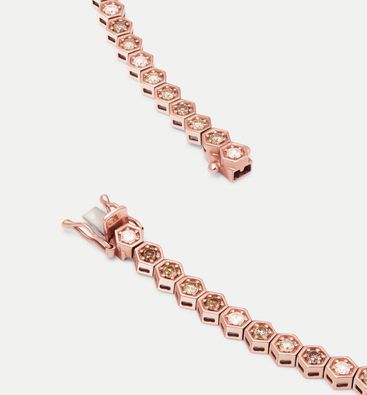 Fortis Large Hexagon Necklace