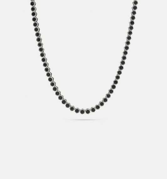 Fortis Large Hexagon Necklace