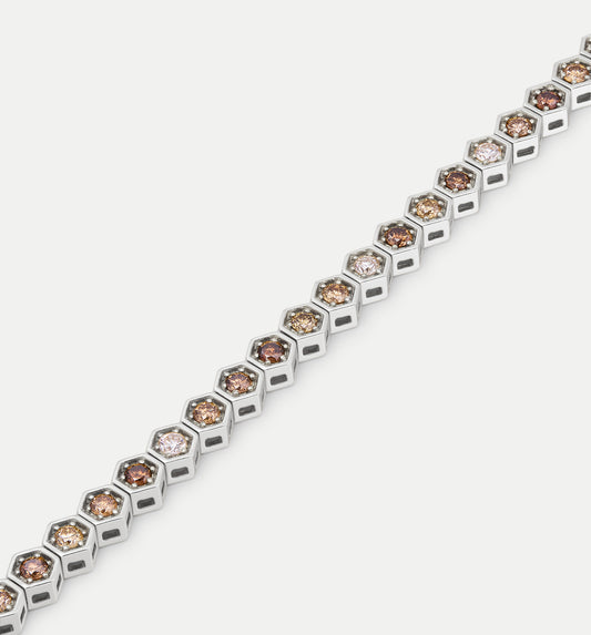 Fortis Large Hexagon Necklace