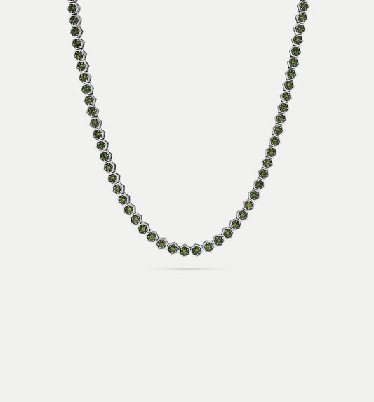 Fortis Large Hexagon Necklace