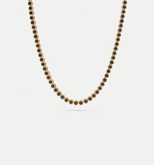 Fortis Large Hexagon Necklace