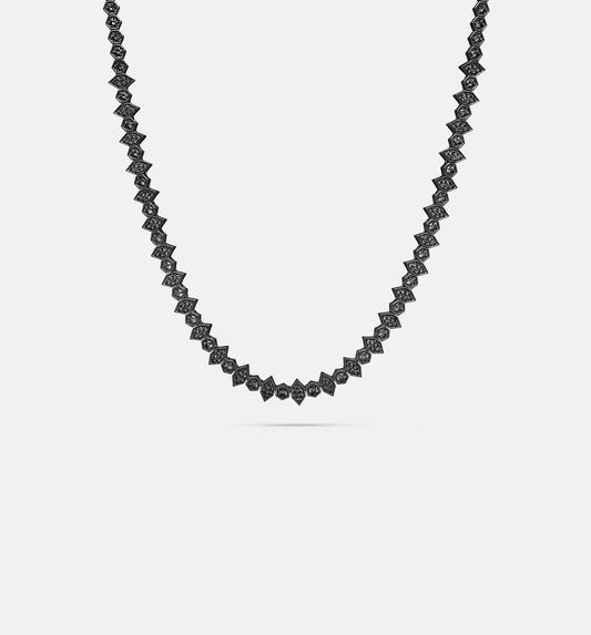 Fortis Mixed Hexagon Necklace