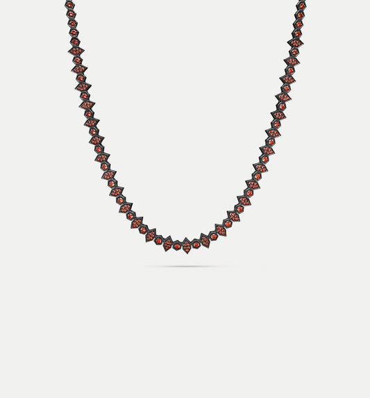 Fortis Mixed Hexagon Necklace