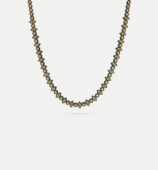 Fortis Mixed Hexagon Necklace
