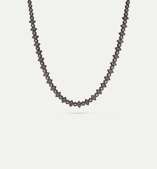 Fortis Mixed Hexagon Necklace