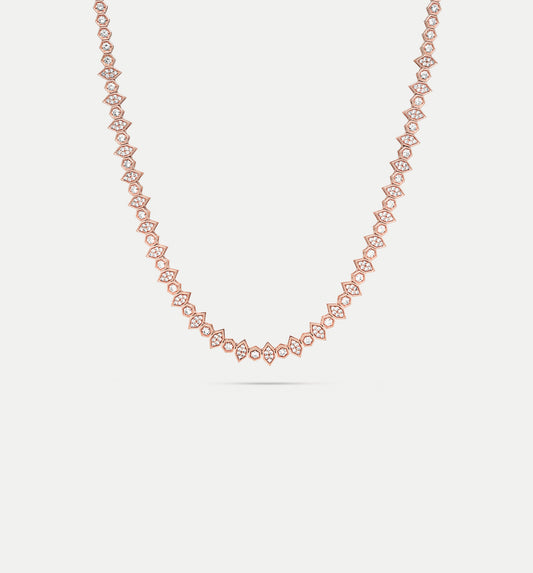 Fortis Mixed Hexagon Necklace