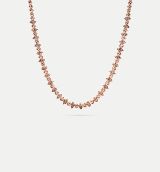 Fortis Mixed Hexagon Necklace