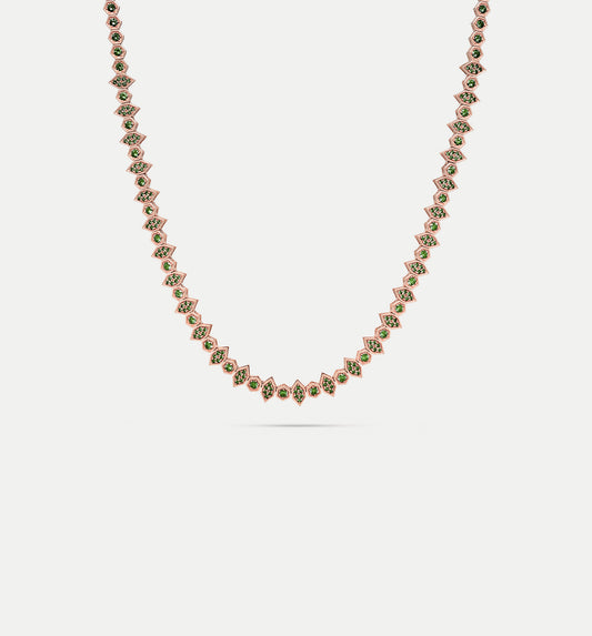 Fortis Mixed Hexagon Necklace