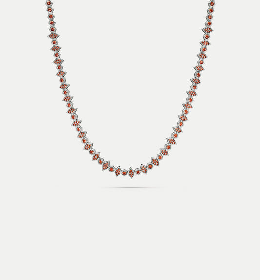 Fortis Mixed Hexagon Necklace