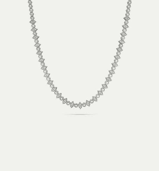 Fortis Mixed Hexagon Necklace