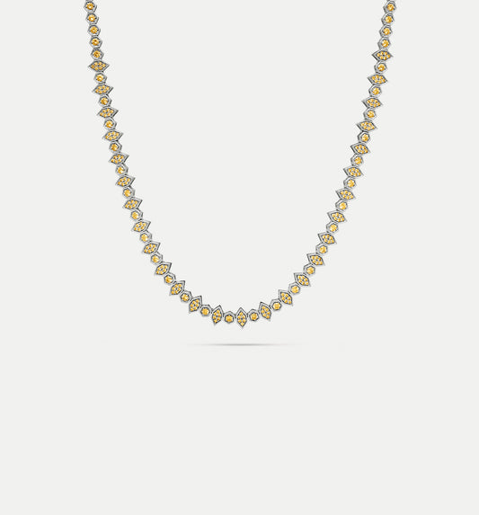 Fortis Mixed Hexagon Necklace