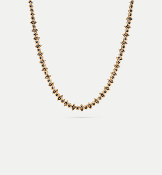 Fortis Mixed Hexagon Necklace