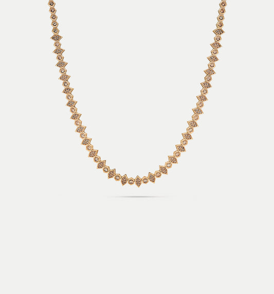 Fortis Mixed Hexagon Necklace