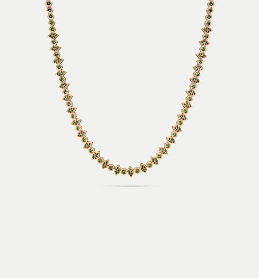 Fortis Mixed Hexagon Necklace