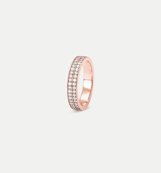 Fortis Double Eternity Ring
