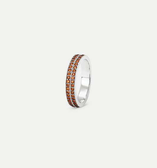 Fortis Double Eternity Ring