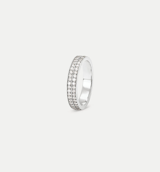 Fortis Double Eternity Ring