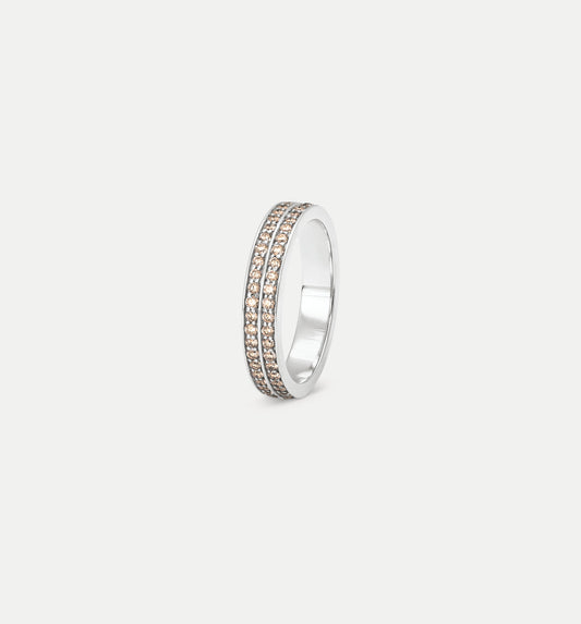 Fortis Double Eternity Ring