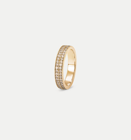 Fortis Double Eternity Ring