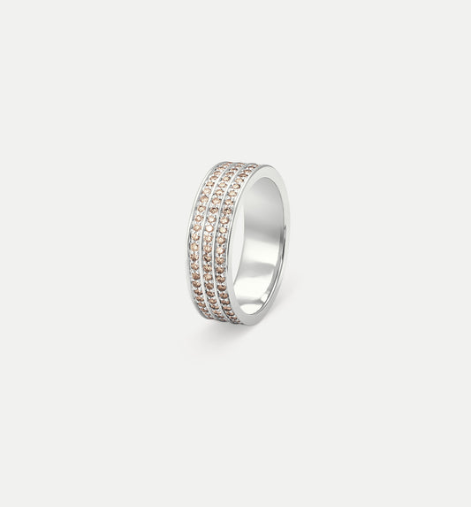 Fortis Triple Eternity Ring