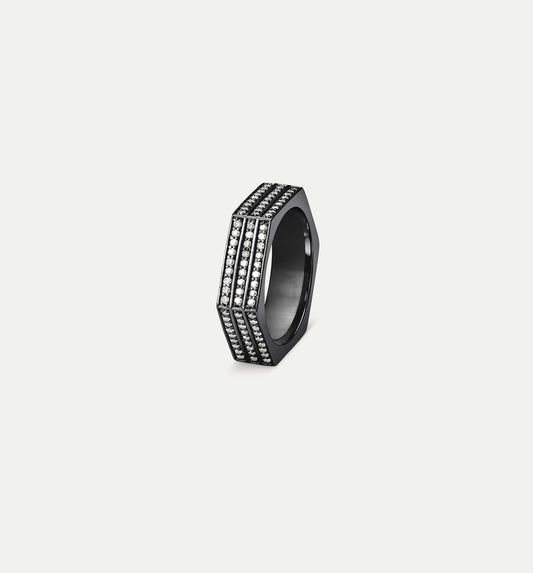 Fortis Tripple Hexagon Ring