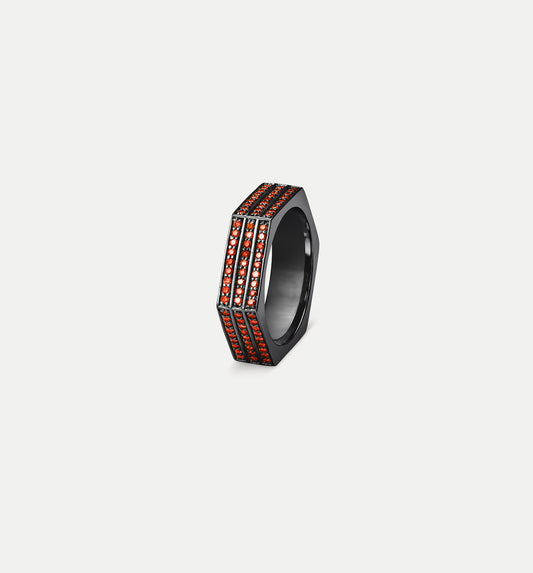 Fortis Tripple Hexagon Ring