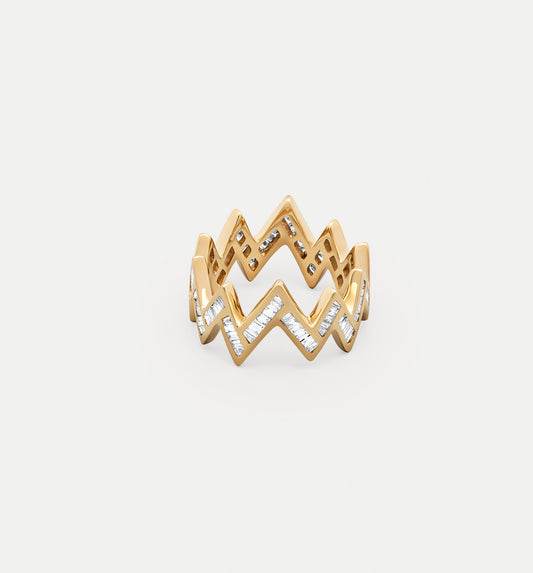 Creo Zig Zag Ring